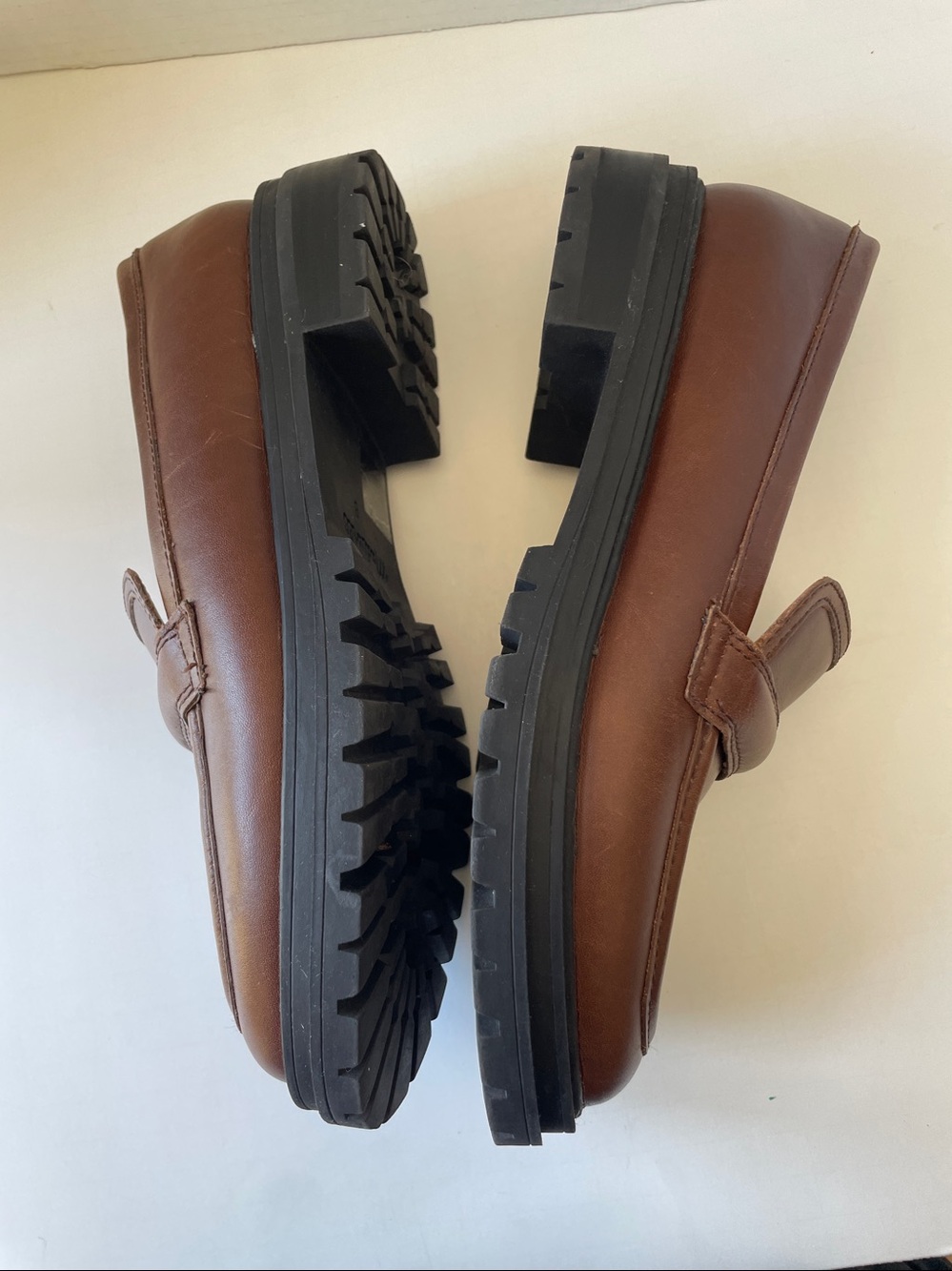 Madewell The Bradley Lugsole shoes 8 Loafer in Leather - Picture 6 of 10